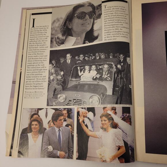 Jacqueline Kennedy Onassis Lot Of 3 Book And Magazines 1994 Time Newsweek - Picture 12 of 13